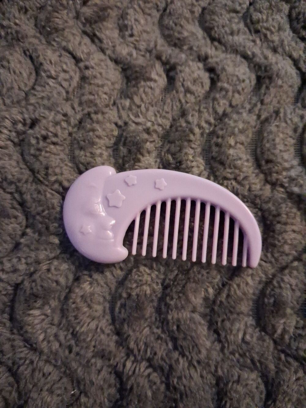 Vintage Hasbro My Little Kitty Slumber Time Siamese purple comb moon stars